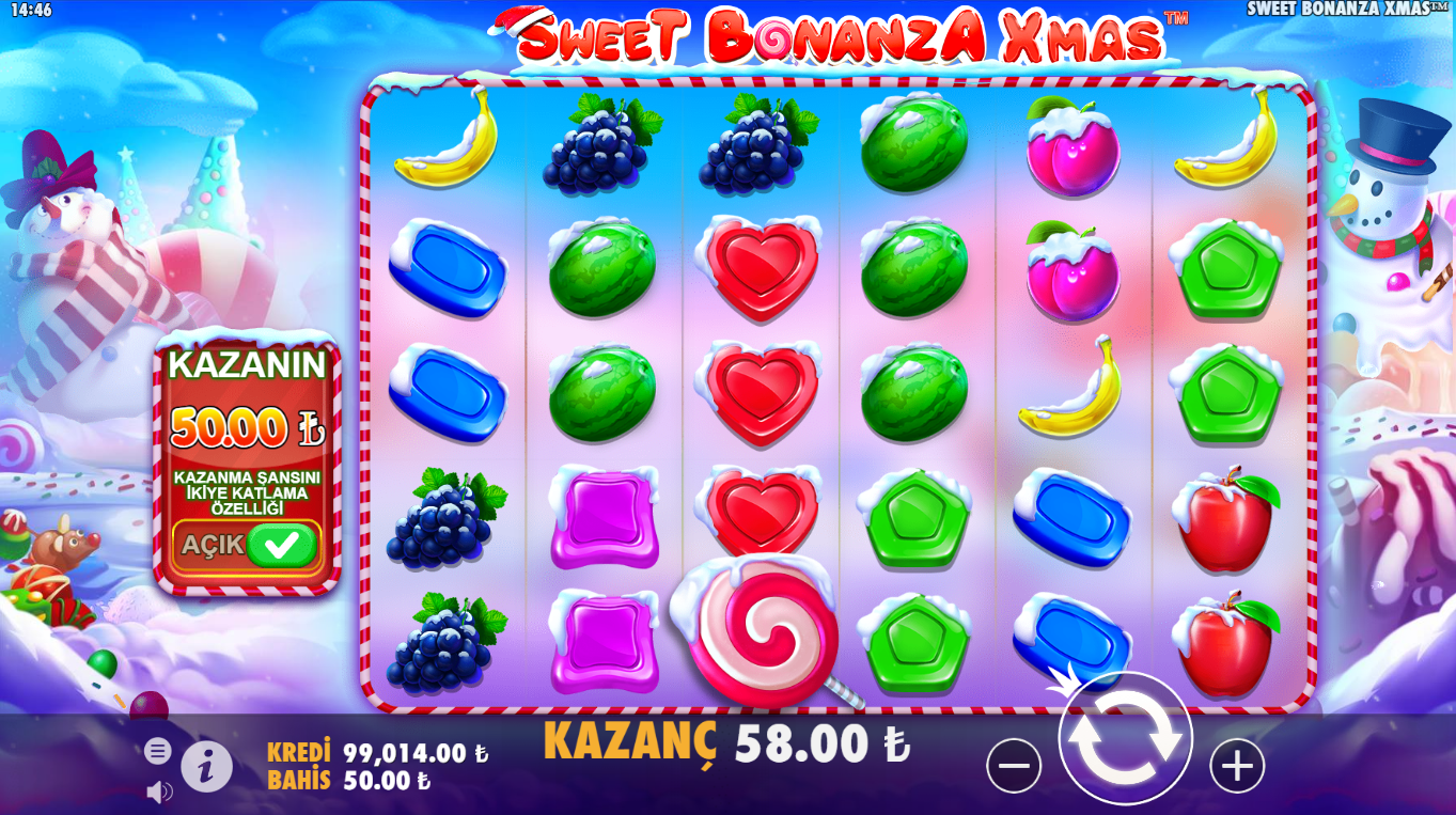 Sweet Bonanza Xmas Bonus Özelliği Nasıl Kullanılır?