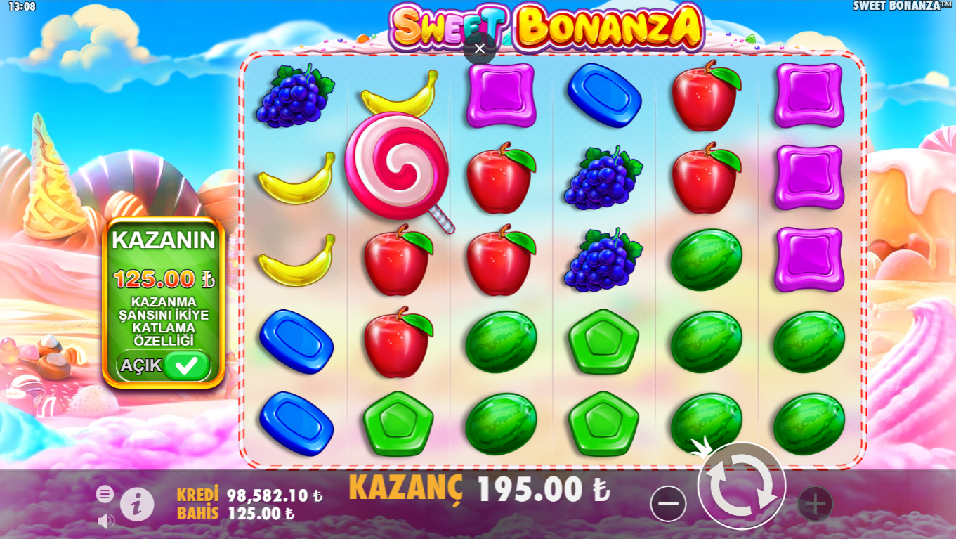 Sweet Bonanza Slot Oyunu Oynatan Siteler